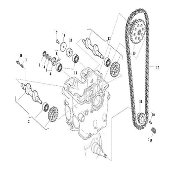 Chain, Cam Shaft, Drive, 8C0035794 , Husqvarna